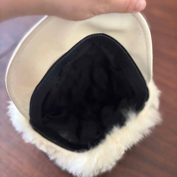 Vintage White Rabbit Fur Jacket - Picture 9 of 9